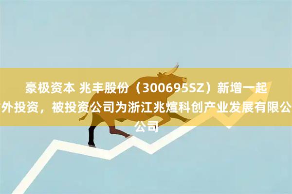 豪极资本 兆丰股份（300695SZ）新增一起对外投资，被投资公司为浙江兆煊科创产业发展有限公司